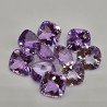 Lotto con 10 Ametiste Taglio:  Cushon 14x14mm - 95