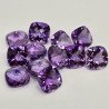 Lotto con 12 Ametiste Taglio:  Cushon 14x14mm - 114 ct