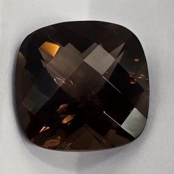 Quarzo Fumè  Taglio:  Cushon 14x14mm - 10 ct