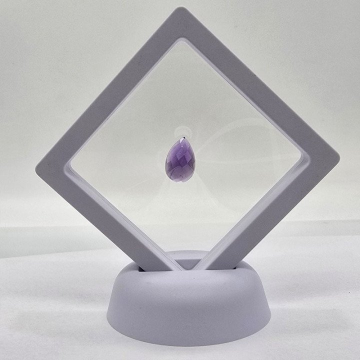 Amethyst, Pear Cut 10x15 mm - 6.45 ct