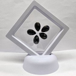 Lotto con 5 Onici Taglio: Goccia 10x15 mm - 33,61 ct