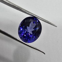 Oval Tanzanite 12.05 x 10.10 mm - 5.12 ct