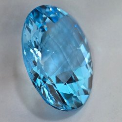 Oval Blue Topaz, 20x15mm - 19.78ct
