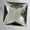 Prasiolite Ametista Verde  Taglio Princess 18x18 mm - 22,03 ct