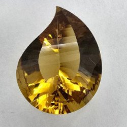 Quarzo Miele TaglioGoccia 18x24 mm - 21