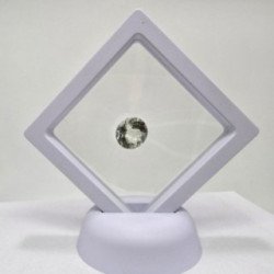 Prasiolite-Ametista Verde  Taglio  Rotondo 14 mm - 8,60 ct