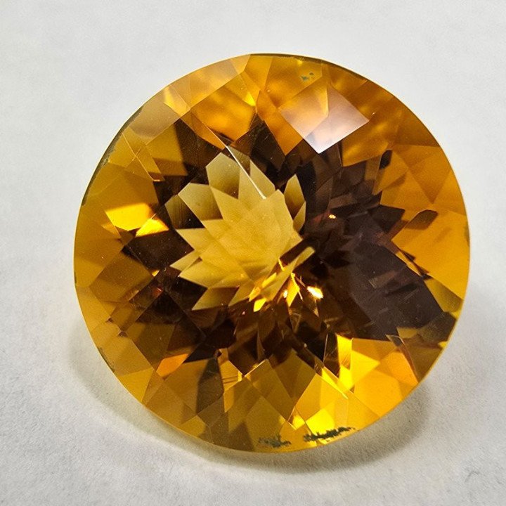 Citrino Taglio  Rotondo 14 mm - 8,70 ct