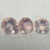 Lotto 4 Quarzi Rosa Taglio Rotondo 14 mm - 34