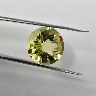 Quarzo Lemon Taglio Rotondo 14 mm - 8,65 ct