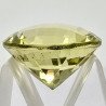 Round-Cut Lemon Quartz 14 mm - 8.65 ct