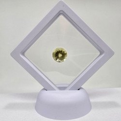 Round-Cut Lemon Quartz 14 mm - 8.65 ct