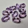 Lotto 10 Ametiste Taglio Ovale 12 x 16 mm - 79