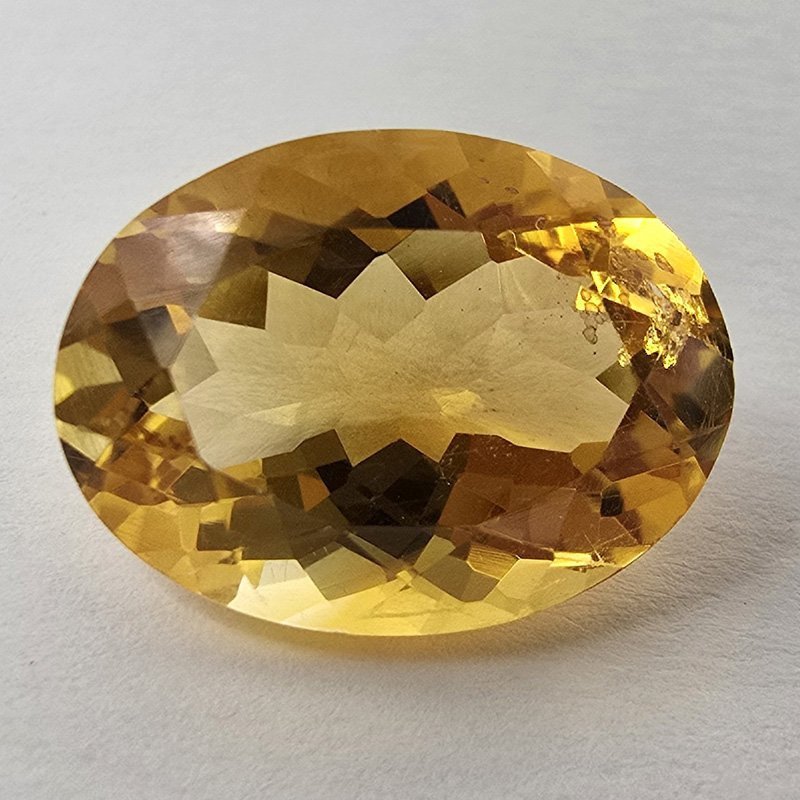 Citrino Taglio Ovale 12 x 16 mm - 7