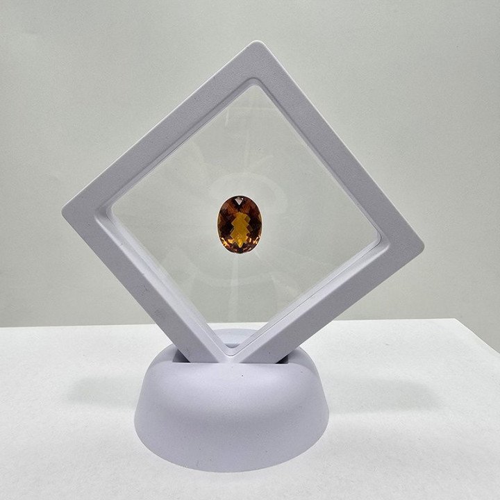 Citrino Madera Taglio Ovale 12 x 16 mm - 8,49 ct