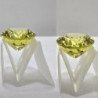 Lotto 2 Quarzi Lemon Taglio Ovale 12 x 16 mm - 16,08 ct