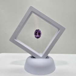 Oval-Cut Amethyst 12 x 16 mm - 7.90 ct