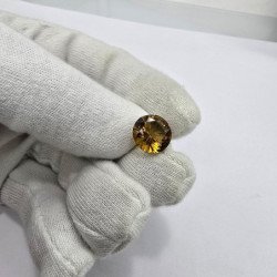 Quarzo Birra Taglio Rotondo 12 mm - 4,71 ct