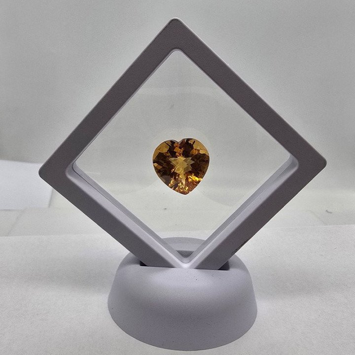 Citrino Cuore 20x20mm - 18,90 ct
