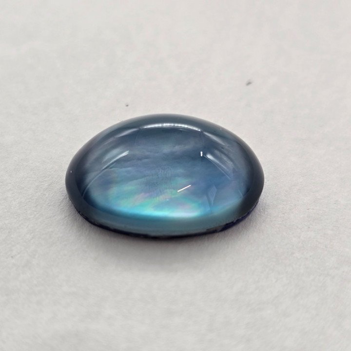 London Blue Taglio Ovale 14,80 x 19,90 mm - 8,22 ct