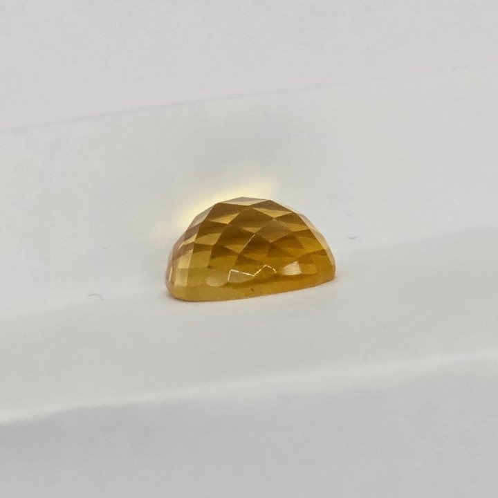 Lot of 37 Natural Citrines, Cabochon Cut, 12mm - 222,50 ct