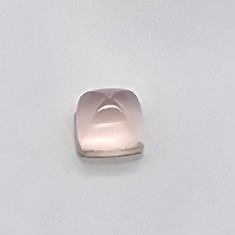 Sugaloaf-Cut Rose Quartz 10 mm - 6.20 ct