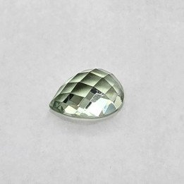 Prasiolite Pear Cut 10x15 mm - 6.53 ct