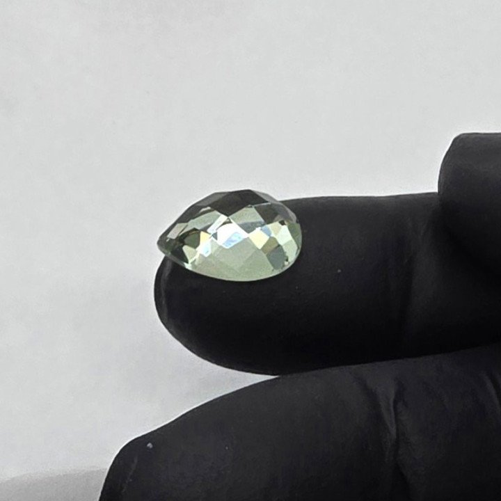 Prasiolite Pear Cut 10x15 mm - 6.53 ct