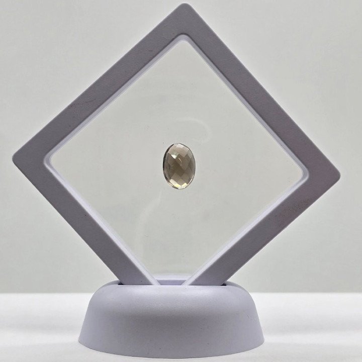 Oval Cut Smoky Quartz 10x14 mm - 6.27 ct