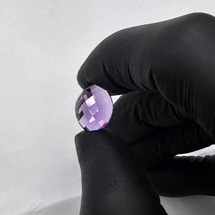 Marquise Cut Amethyst 12x16 mm - 8.68 ct