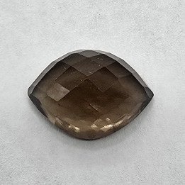 Marquise Cut Smoky Quartz 12x16 mm - 7.68 ct