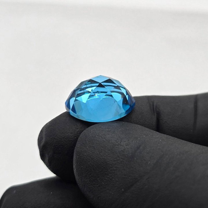 Blue Topaz Marquise Cut 12x16 mm - 12.83 ct