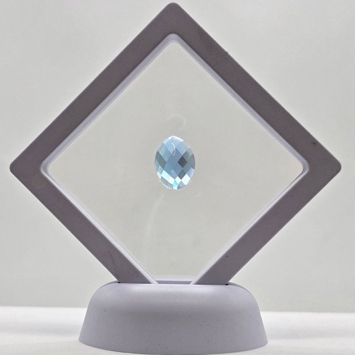 Blue Topaz Marquise Cut 12x16 mm - 12.83 ct