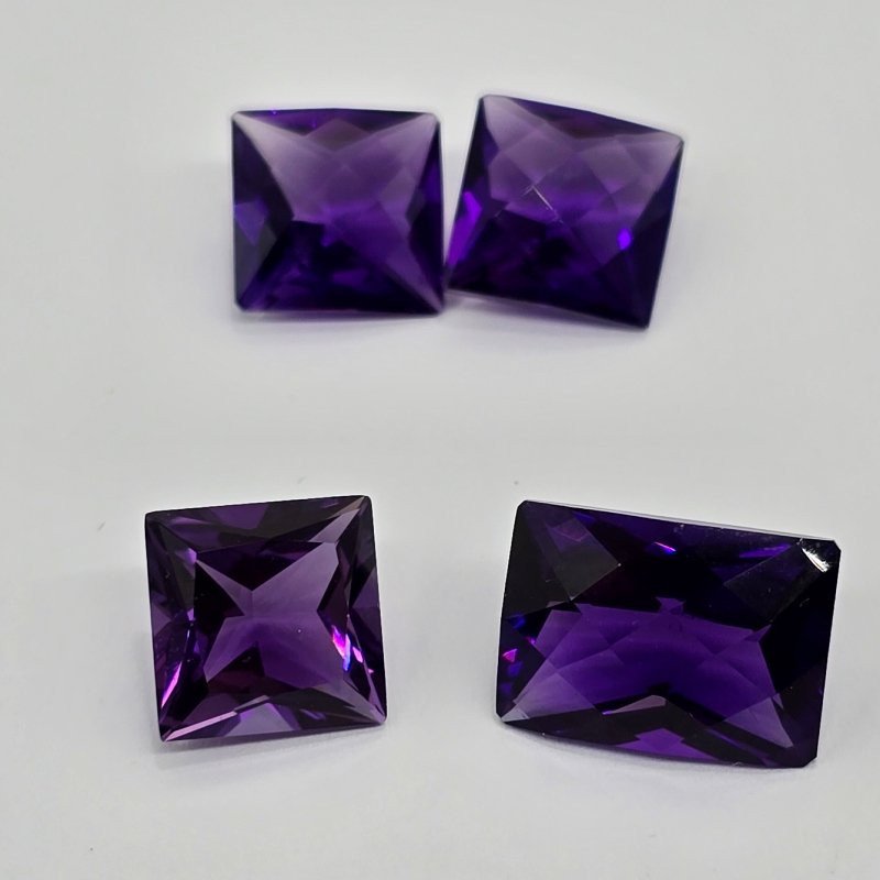 Lotto 4 Ametiste - Taglio:  Radiante  - 19